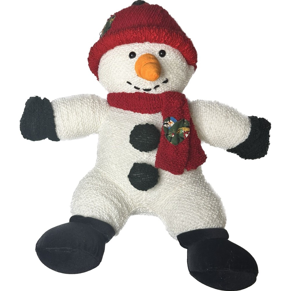 Heartwarmers Stuffed Snowman Plush Carlton Cards Exclusive Christmas Winter
